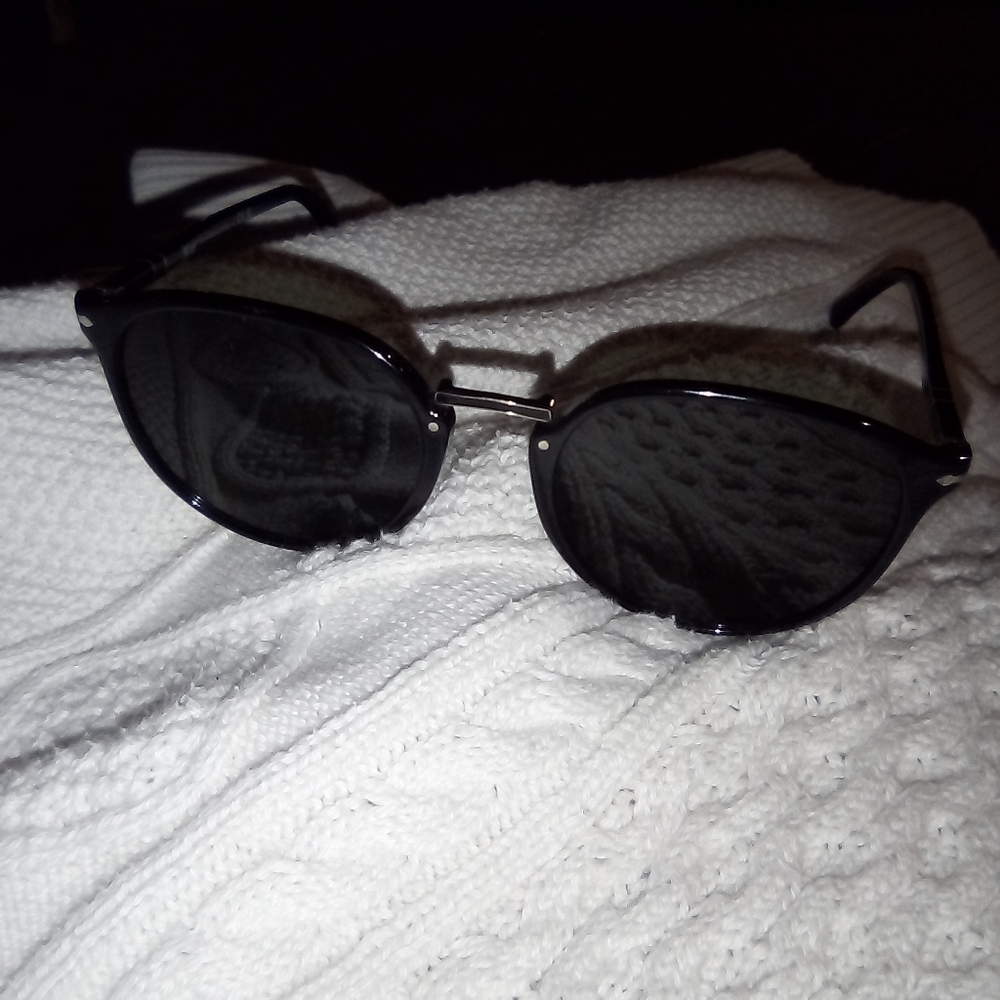 Persol Sunglasses PO 3210/S 95/31 BLACK/GREEN 54mm AUTHENTIC 3210